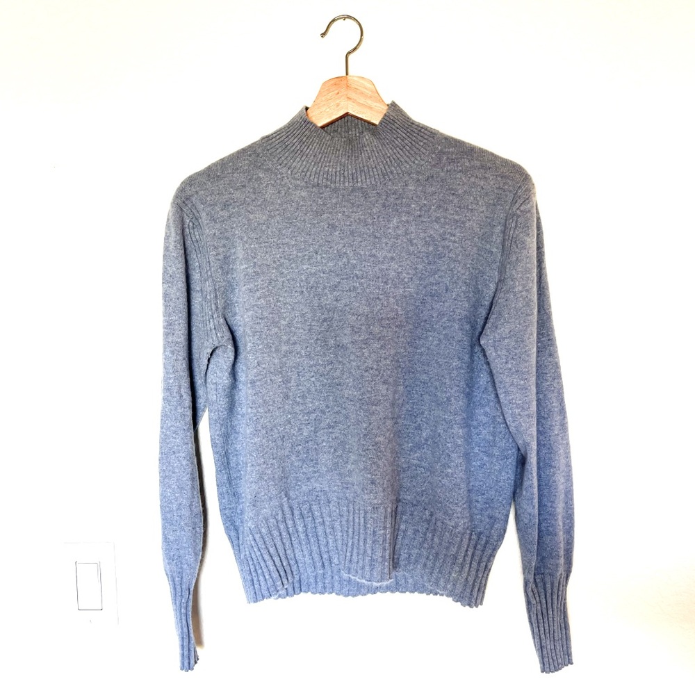 J Crew cashmere mockneck sweater